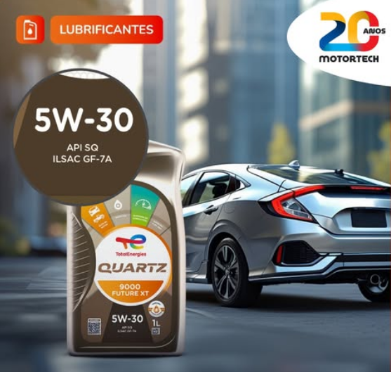 TOTAL QUARTZ 9000 5W30 agora é API SQ GF-7A!
