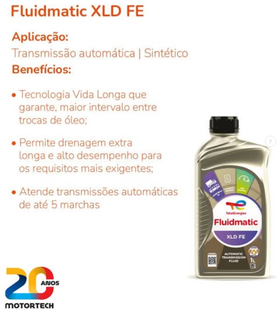 Linha Fluidmatic da TotalEnergies